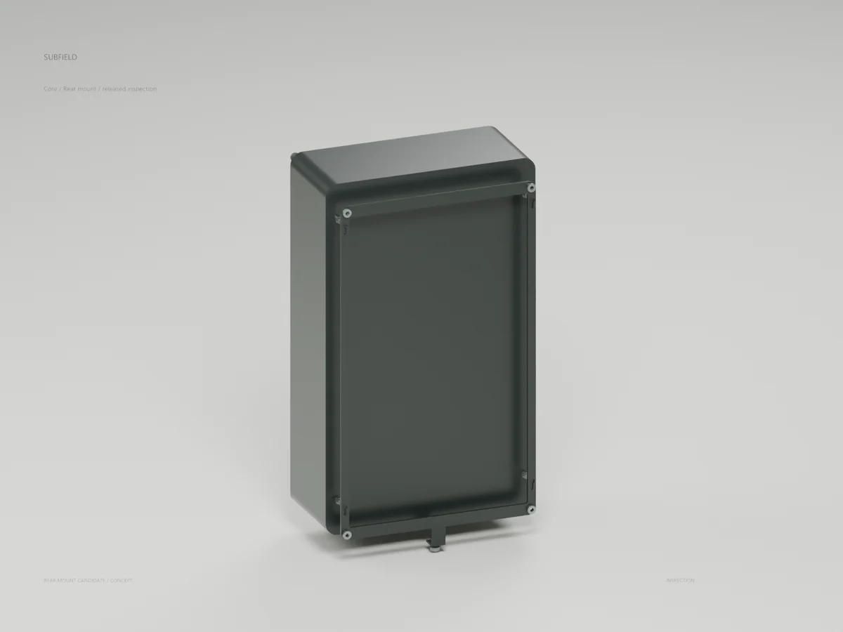 Core Rear Mount Study / inspection