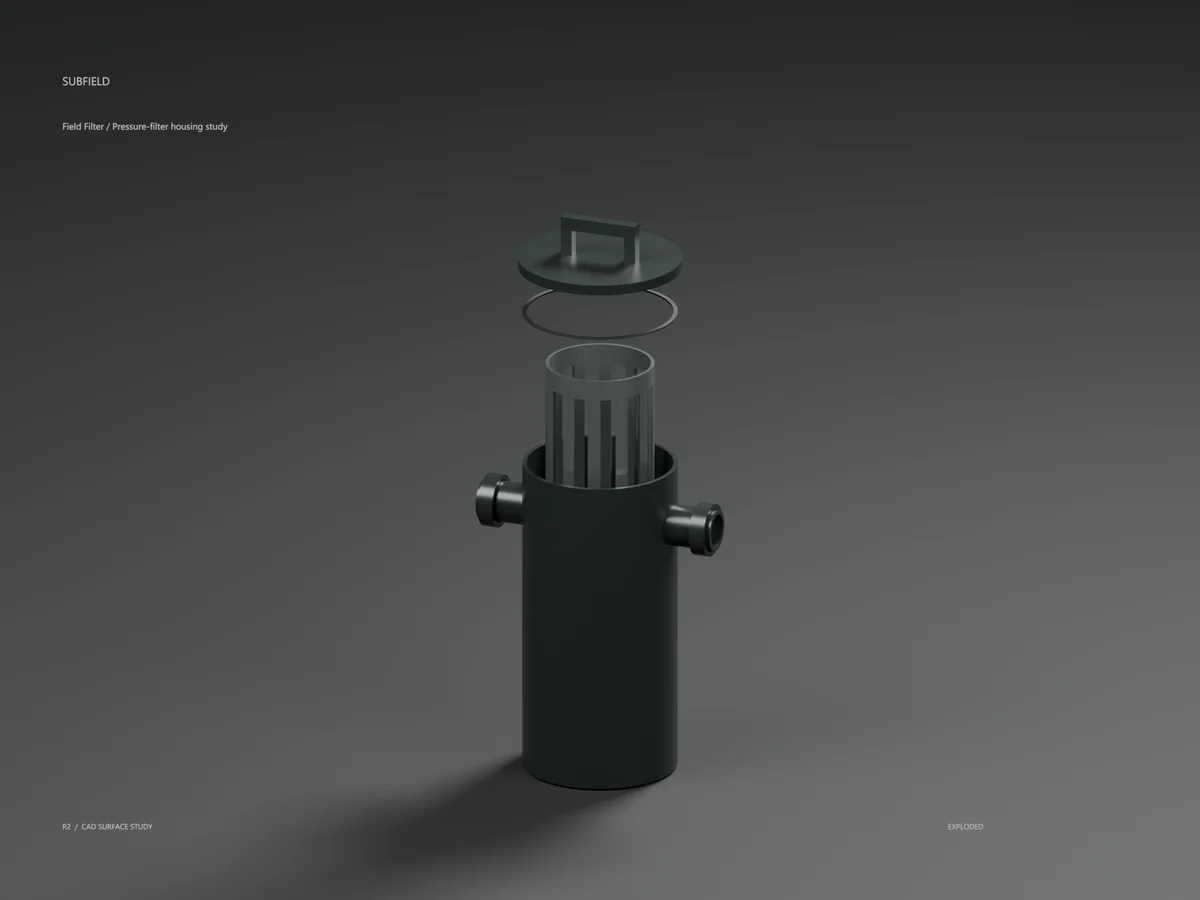 Exploded / development model