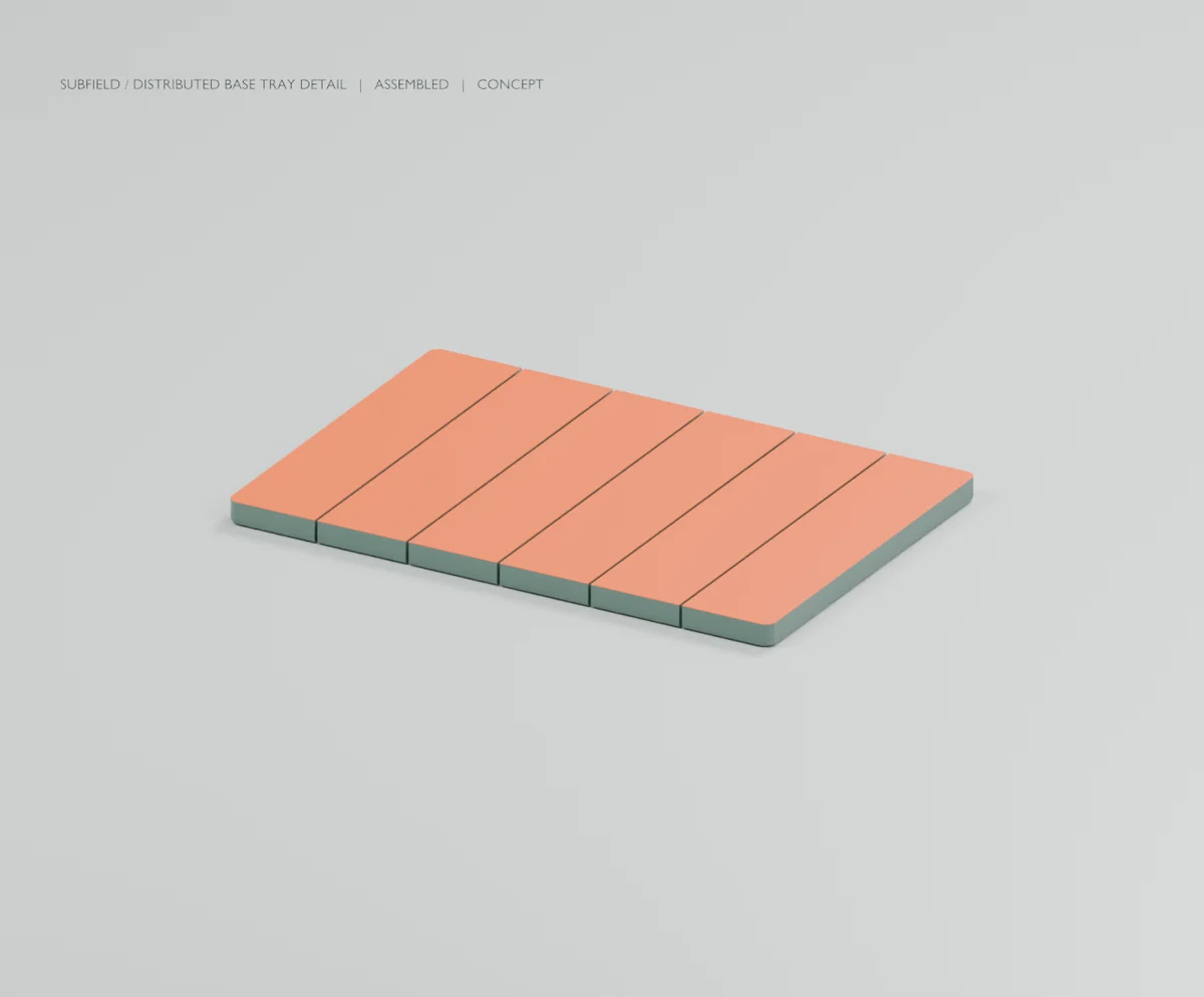 Base Trays R1 / assembled