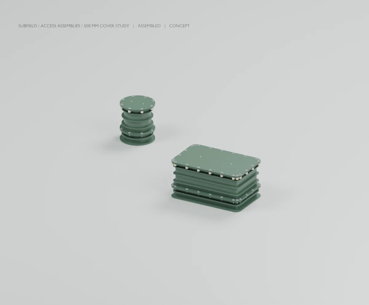 Access Risers R1 / assembled