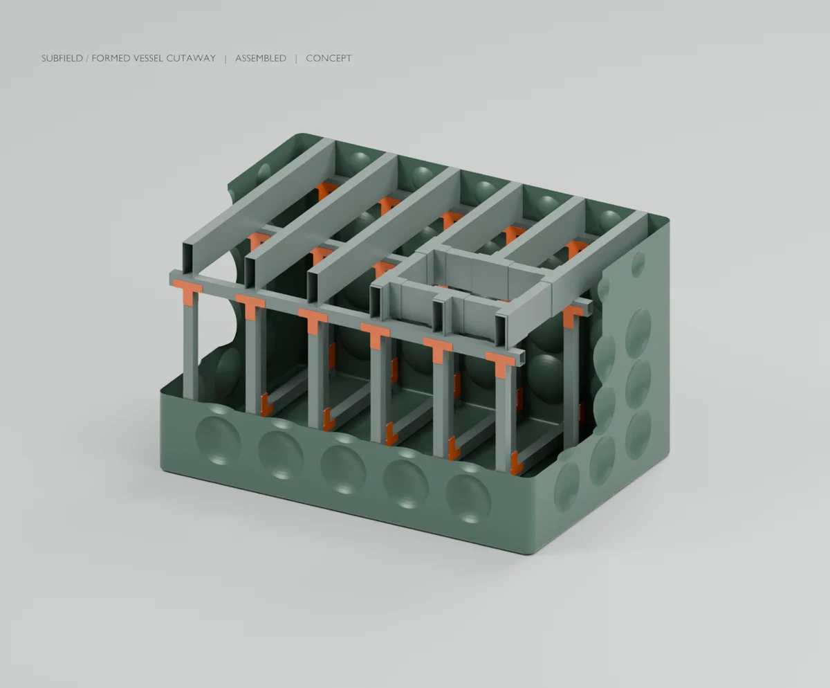 Formed Vessel R1 / assembled