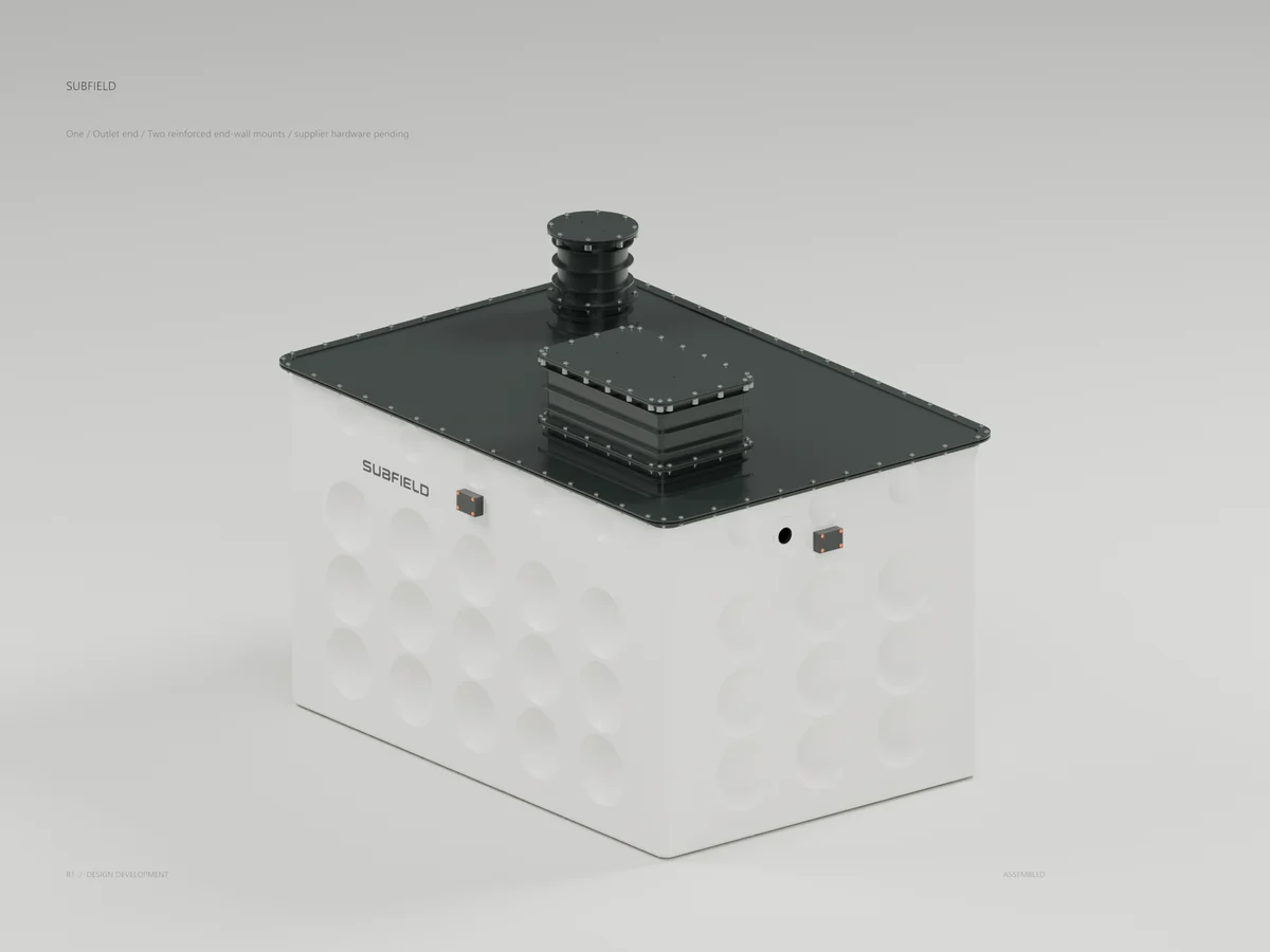 One / Outlet end / assembled