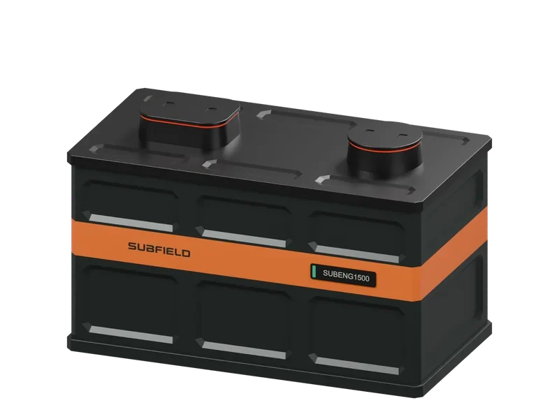 SUBENG1500 — Exterior hero. Development CAD; not a manufacturing release.