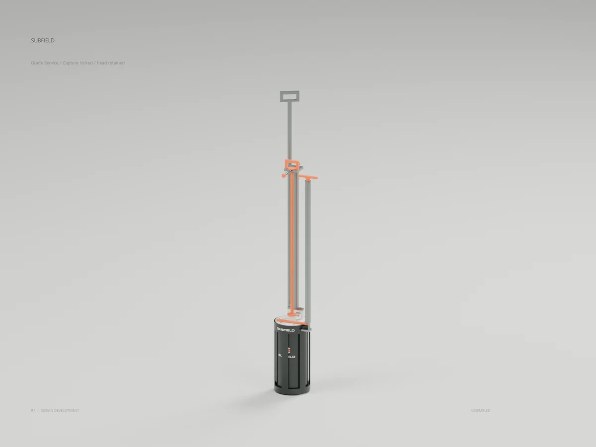 Locked / before head release